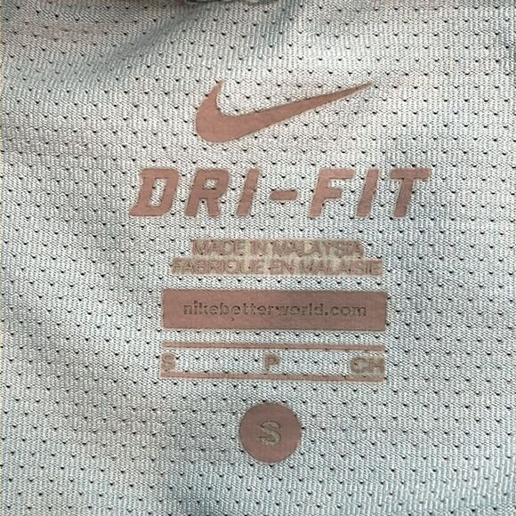 Nike Dri Fit Top Running Hoodie Size Small Aqua Athletic Top Pullover Women’s - Picture 7 of 9